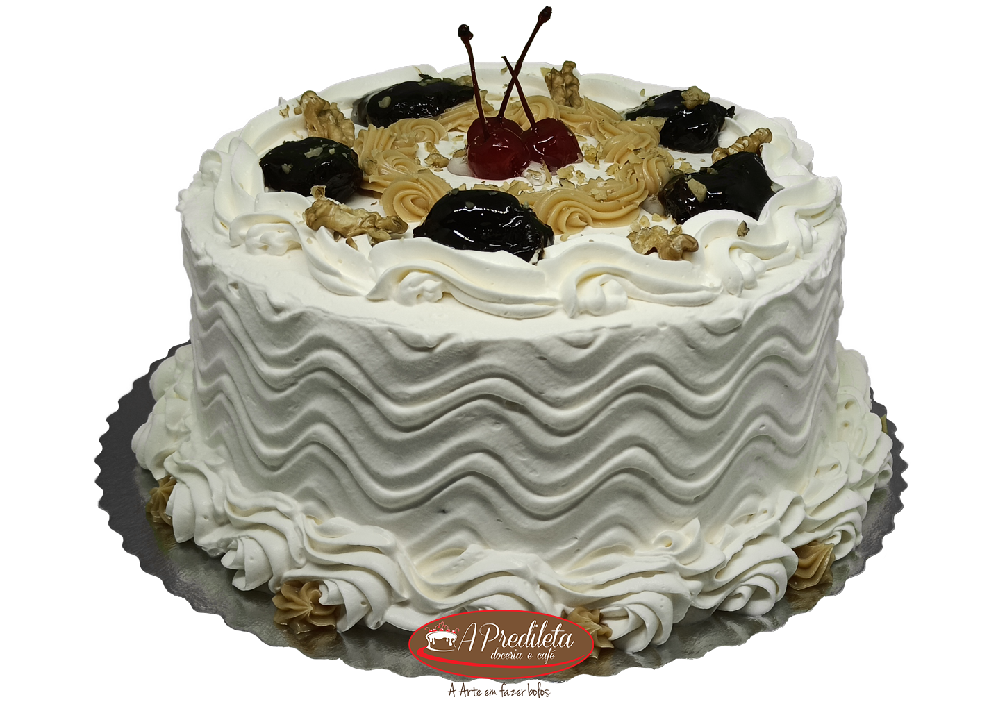 Ameixa com Doce de Leite e nozes